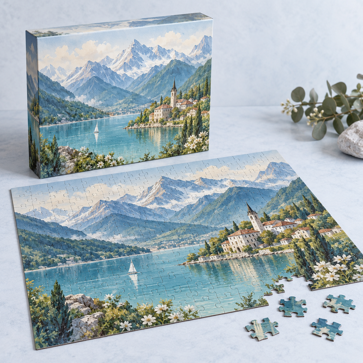 Puzzle educativo 104 pezzi